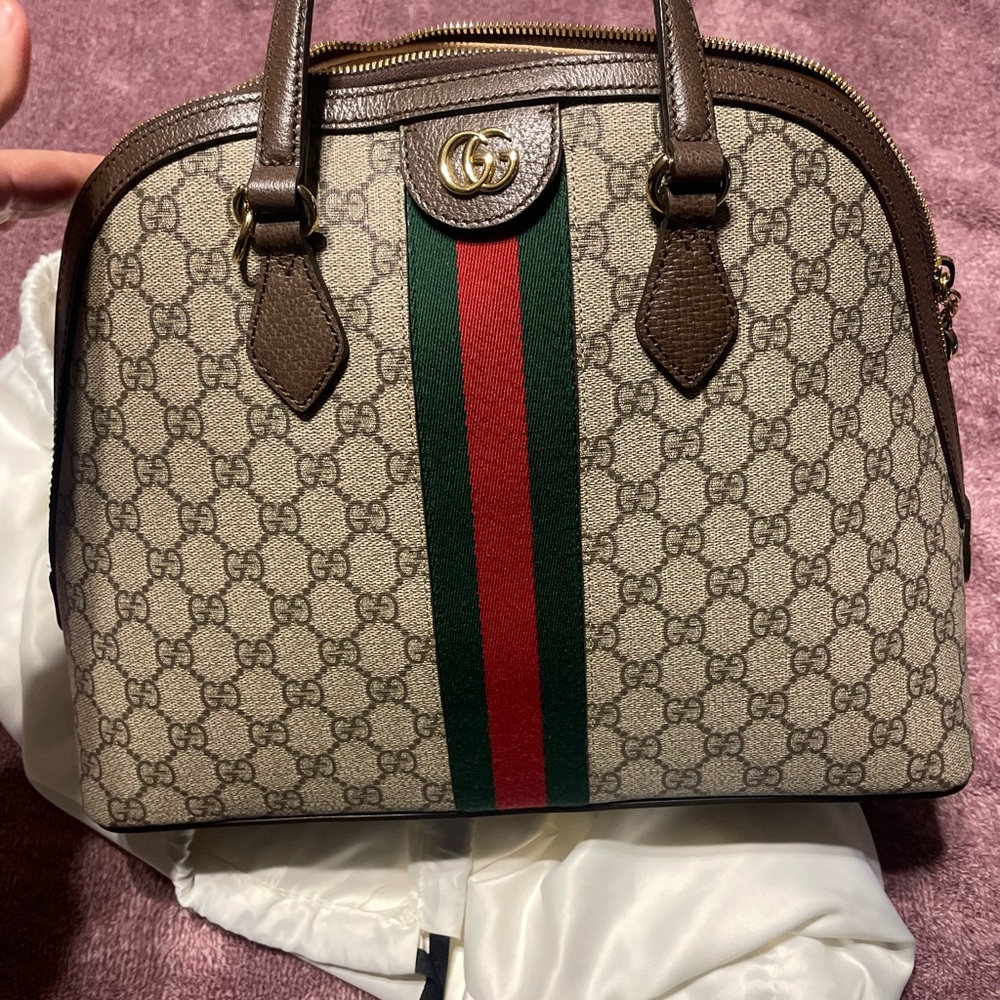 Authentic Gucci Ophidia shoulder bag. Used once - very clean!